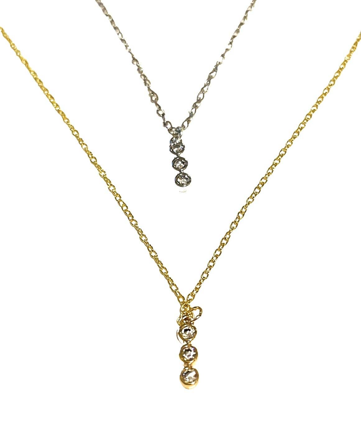 Red-M Shape Moon And Lola-Adele Gold Necklace Red-M Shape Moon And Lola-Adele Gold Necklace